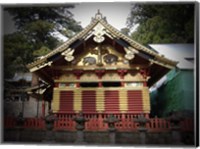 Nikko Architecture With Gold Roof Fine Art Print