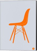 Orange Eames Chair Fine Art Print