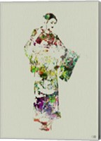 Kimono Dancer 3 Fine Art Print