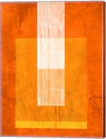 Orange Paper 2 Fine Art Print