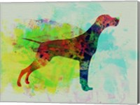 Setter Pointer Watercolor Fine Art Print