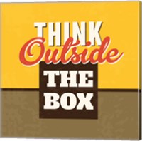 Think Outside The Box Fine Art Print