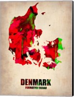 Denmark Watercolor Fine Art Print