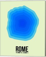 Rome Radiant Map 1 Fine Art Print