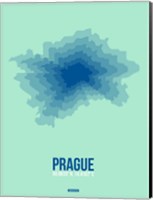 Prague Radiant Map 4 Fine Art Print