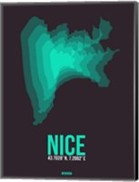 Nice Radiant Map 4 Fine Art Print