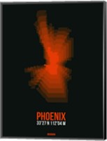 Phoenix Radiant Map 1 Fine Art Print