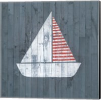 Nautical Plank I Fine Art Print