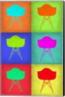 Eames Chair Pop Art 2 Fine Art Print