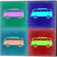 VW Bus Pop Art 2 Fine Art Print
