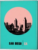 San Diego Circle 1 Fine Art Print