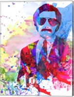 Anchorman Watercolor 2 Fine Art Print