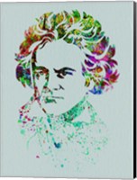 Beethoven Watercolor Fine Art Print