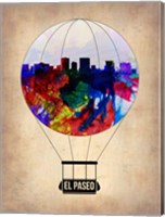 El Paseo Air Balloon Fine Art Print