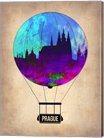 Prague Air Balloon Fine Art Print