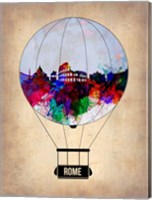 Rome Air Balloon Fine Art Print