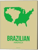 Brazilian America 3 Fine Art Print
