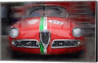 1959 Alfa Romeo Giulietta Fine Art Print