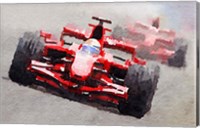 Ferrari F1 Race Fine Art Print