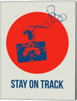 Stay On Track Circle 1 Fine Art Print