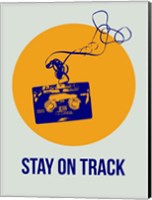 Stay On Track Circle 2 Fine Art Print