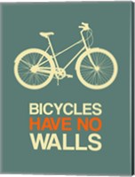 Bicycles Have No Walls 3 Fine Art Print