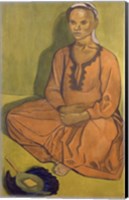 Study of Mulatto Woman, 1915 Fine Art Print