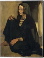 Woman Fellah: Shadows and Light, 1901 Fine Art Print