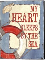 Sleeps by the Sea Fine Art Print