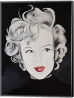 Kissy Face Marilyn Fine Art Print