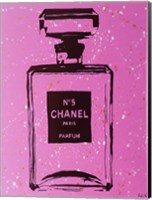 Purple Chanel No5 Pop Art Fine Art Print