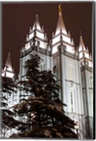 Mormon Temple, Salt Lake City, Utah Fine Art Print