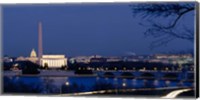 Washington Monument, Lincoln Memorial, Capitol Building, Washington DC Fine Art Print
