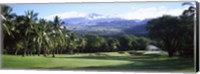 Makena Golf Course, Maui, Hawaii Fine Art Print