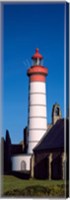 Saint Mathieu Lighthouse, Finistere, Brittany, France Fine Art Print