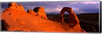 Mountains in Arches National Park, Utah Fine Art Print
