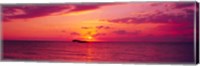 Sunset over Cat Island, Bahamas Fine Art Print