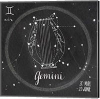 Night Sky Gemini Fine Art Print