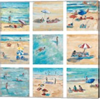 A Day at the Beach Fine Art Print