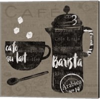 Linen Coffee II Fine Art Print