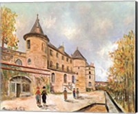 Chateau De Chastelloux Fine Art Print