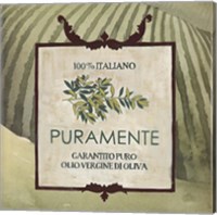 Olive Oil Labels III Fine Art Print