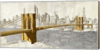 Gilded Brooklyn Bridge Fine Art Print