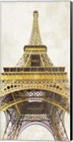 Gilded Eiffel Tower Fine Art Print