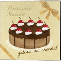 Gateau au Chocolat Fine Art Print