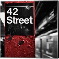 42nd St. Square Fine Art Print