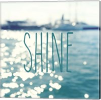 Shine In The Ocean Fine Art Print