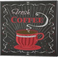 Coffee Chalk Square I Fine Art Print