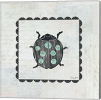 Ladybug Stamp Fine Art Print