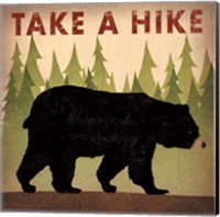 Take a Hike Black Bear Fine Art Print